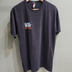 Docter's Best Men's Short Sleeve T-Shirt Navy Size Large